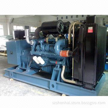 Diesel Generator Set, 50 or 60Hz Rated Frequency